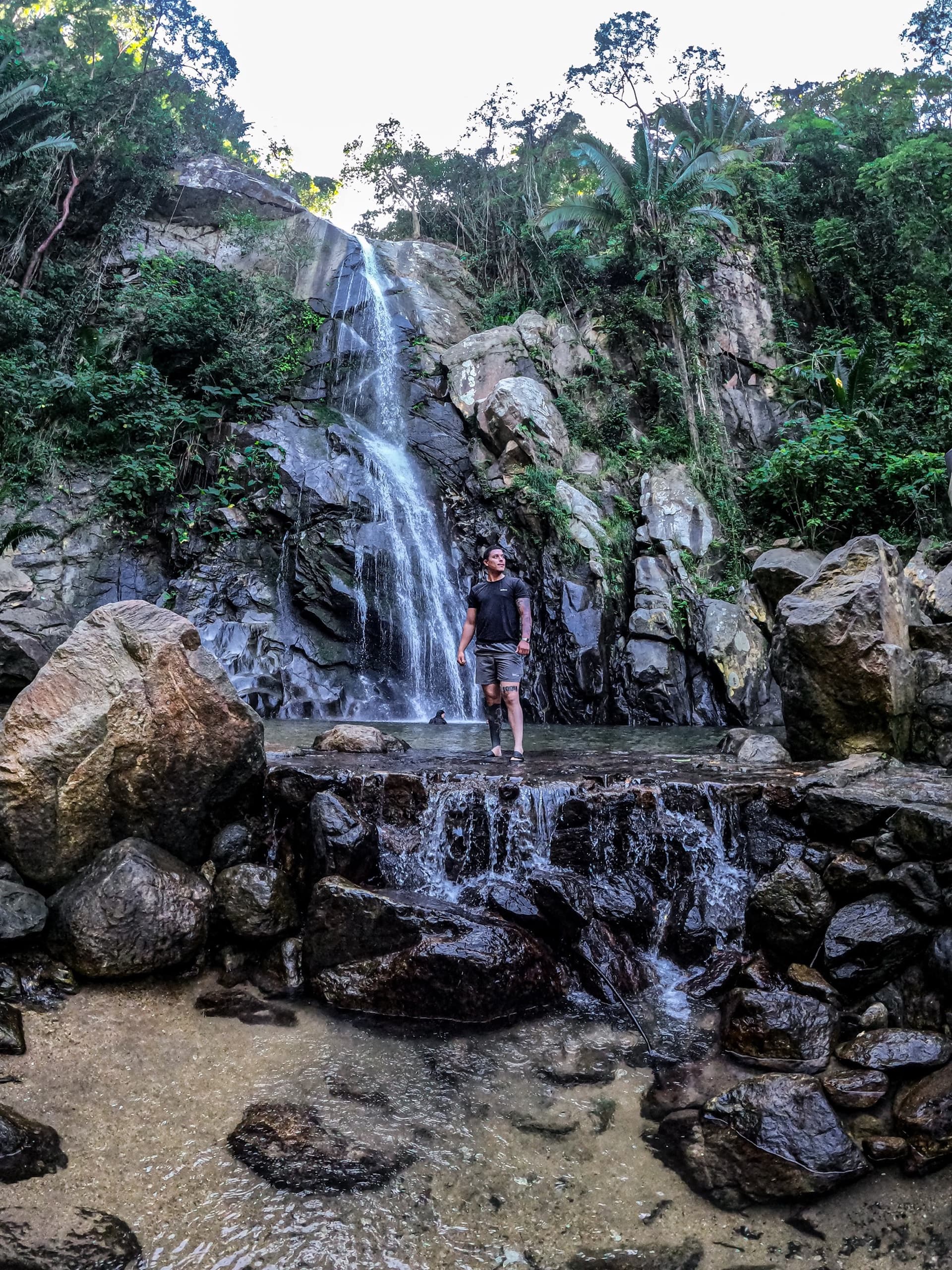 La cascada de Yelapa, a unos minutos caminando del pueblo.